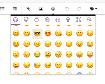 Emoji picker