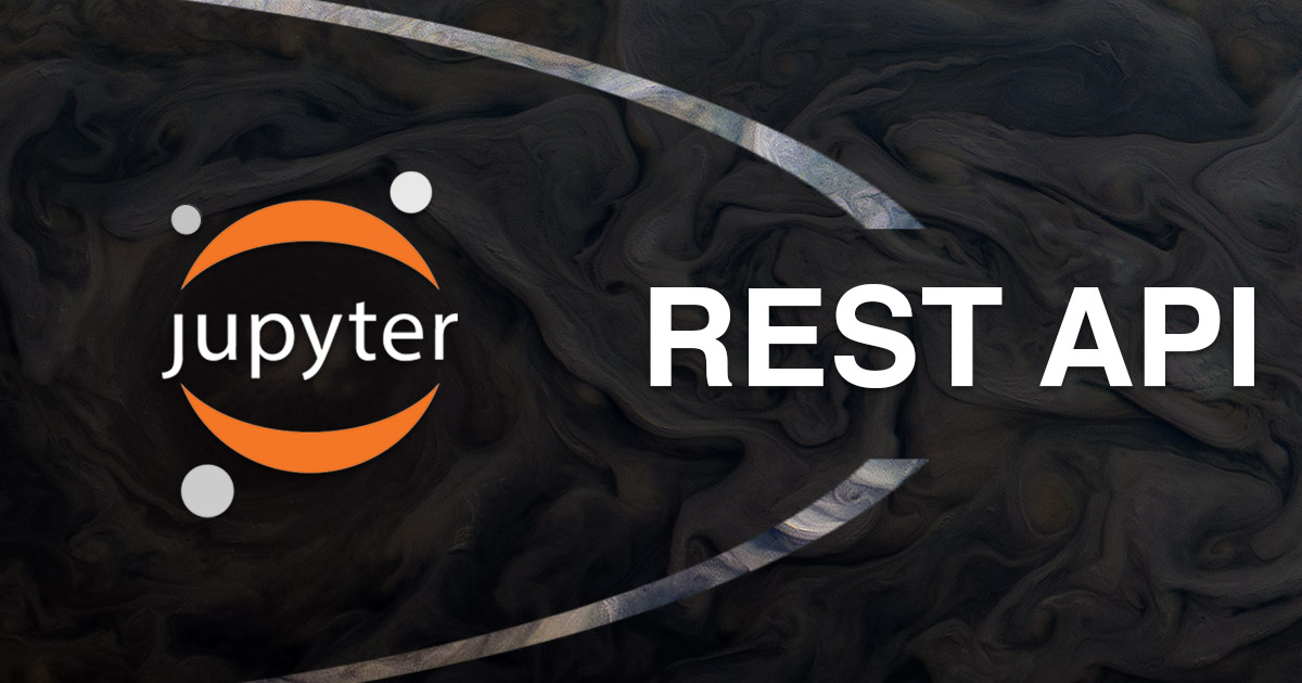 Jupyter as a REST API logo