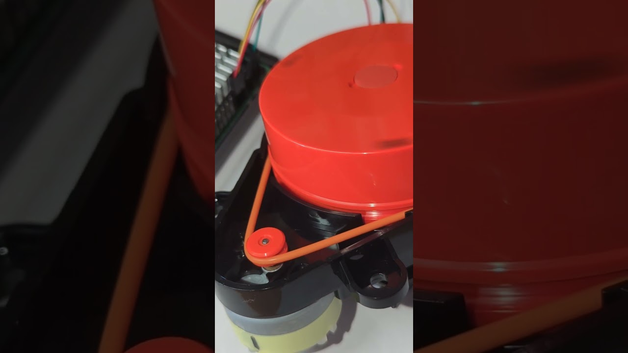 Xiaomi LDS02RR LiDAR Sensor Connected to Raspberry Pi 5