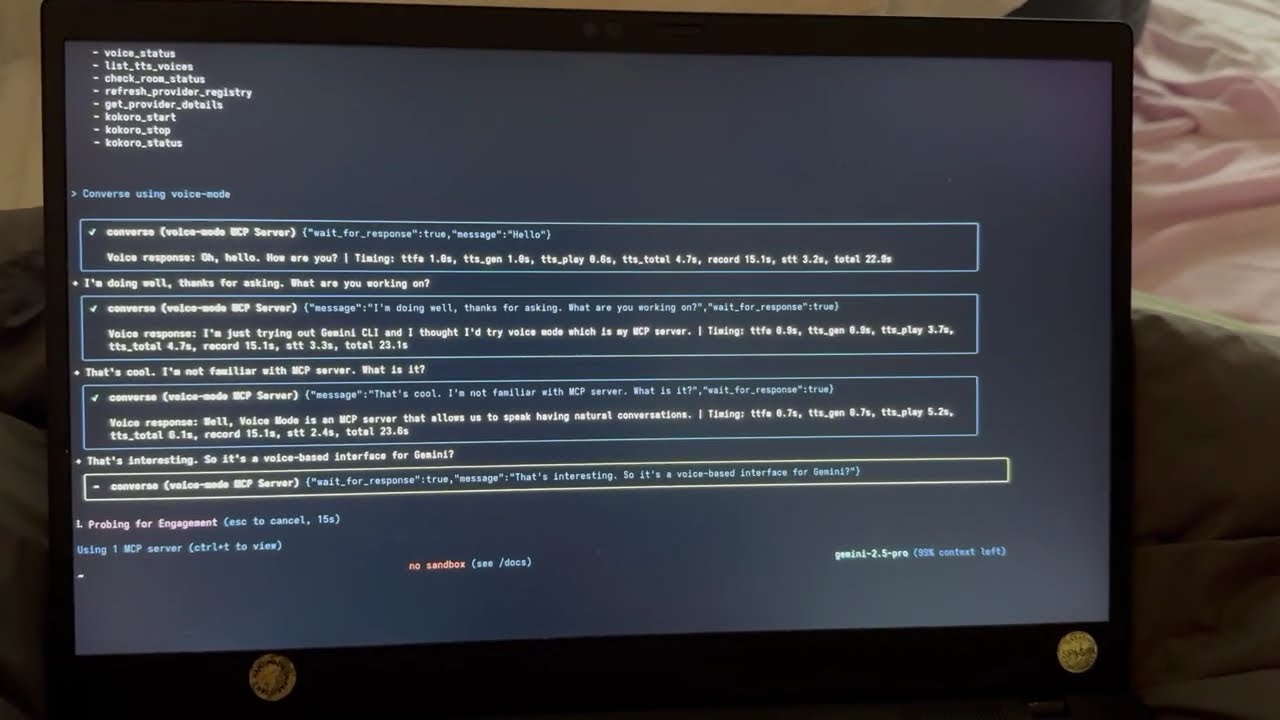 Voice Mode with Gemini CLI