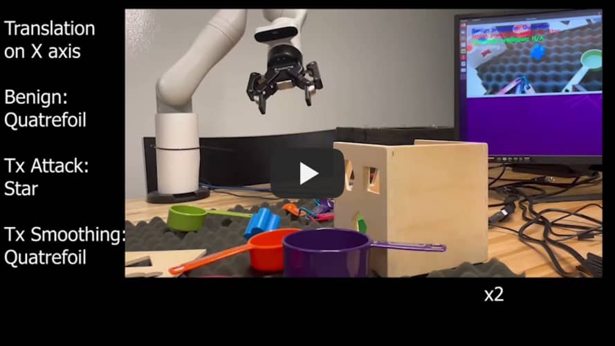 Robustness Certification of Visual Perception Models via Camera Motion Smoothing