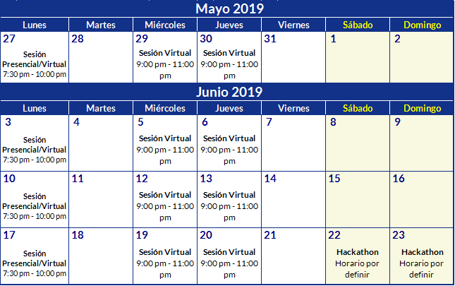 Calendario Backend