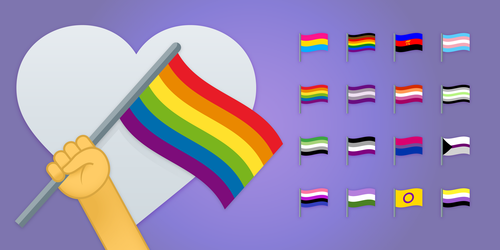 Pride Emoji Flags