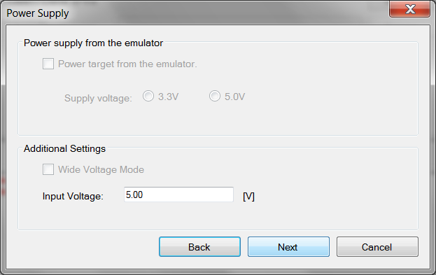 programming power supply