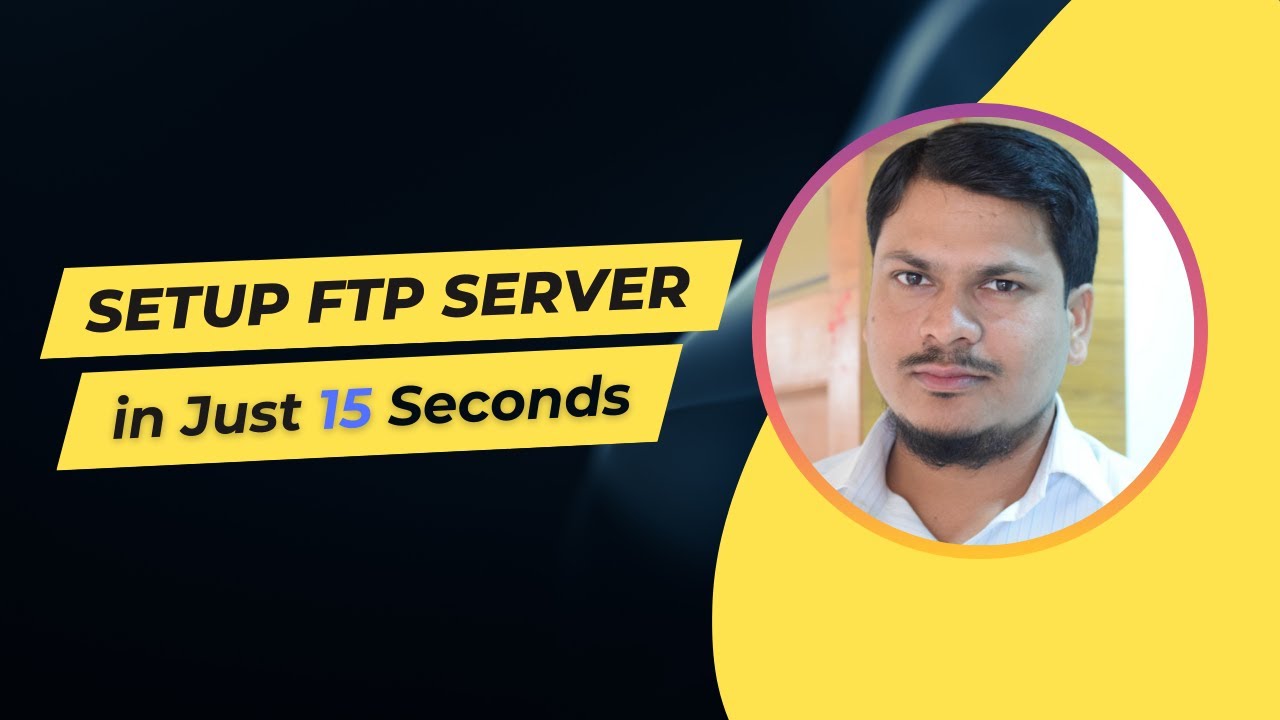 (Solved) How to Setup FTP Server within 15 Seconds 😊 | Docker FTP Server | VSFTPD Server