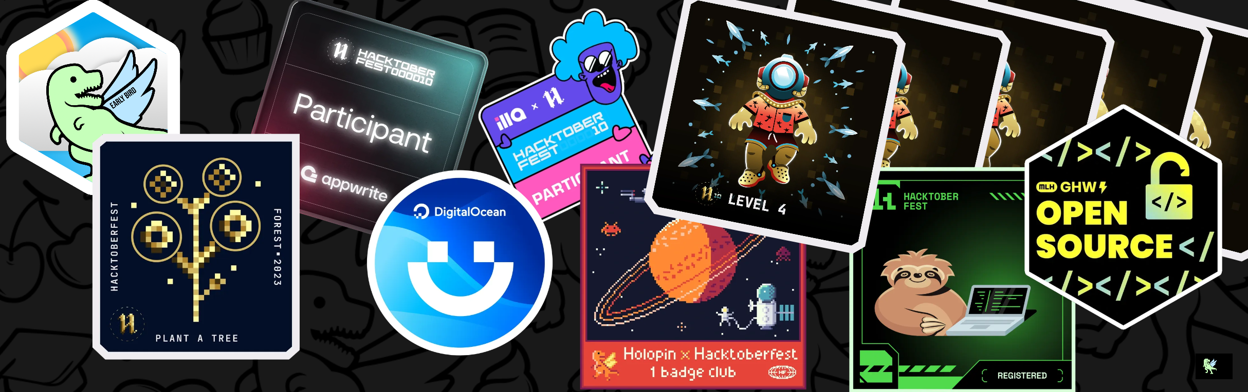 An image of @dannylarge144's Holopin badges, which is a link to view her full Holopin profile