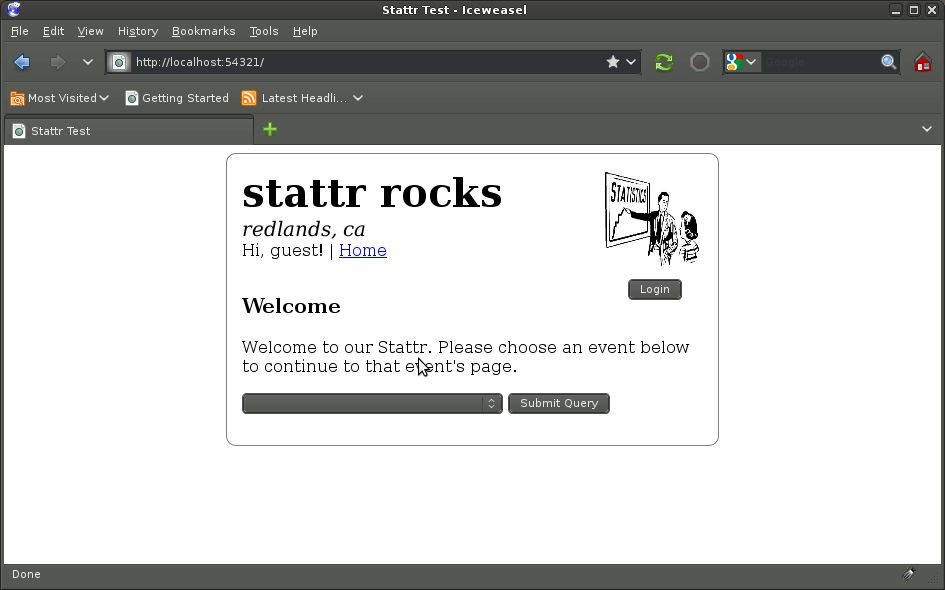 Stattr Home Page