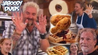 Guy Fieri Dub: Chicken & Waffles