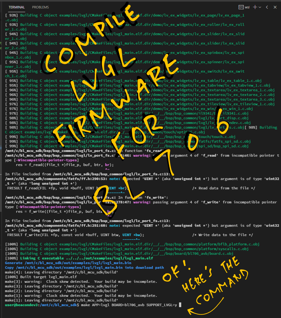 BL706 Firmware Build