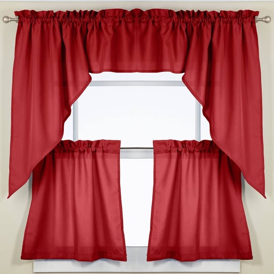 bed-bath-n-more-opaque-wine-ribcord-kitchen-curtain-pieces-tiers-valances-swags-36-inch-tier-pair-1