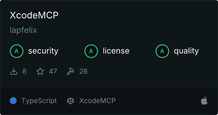 XcodeMCP MCP server
