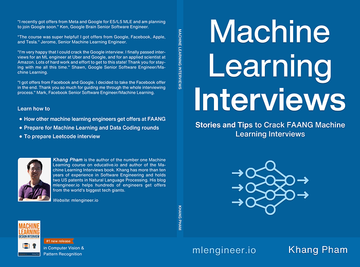 Machine Learning Interviews book on Amazon