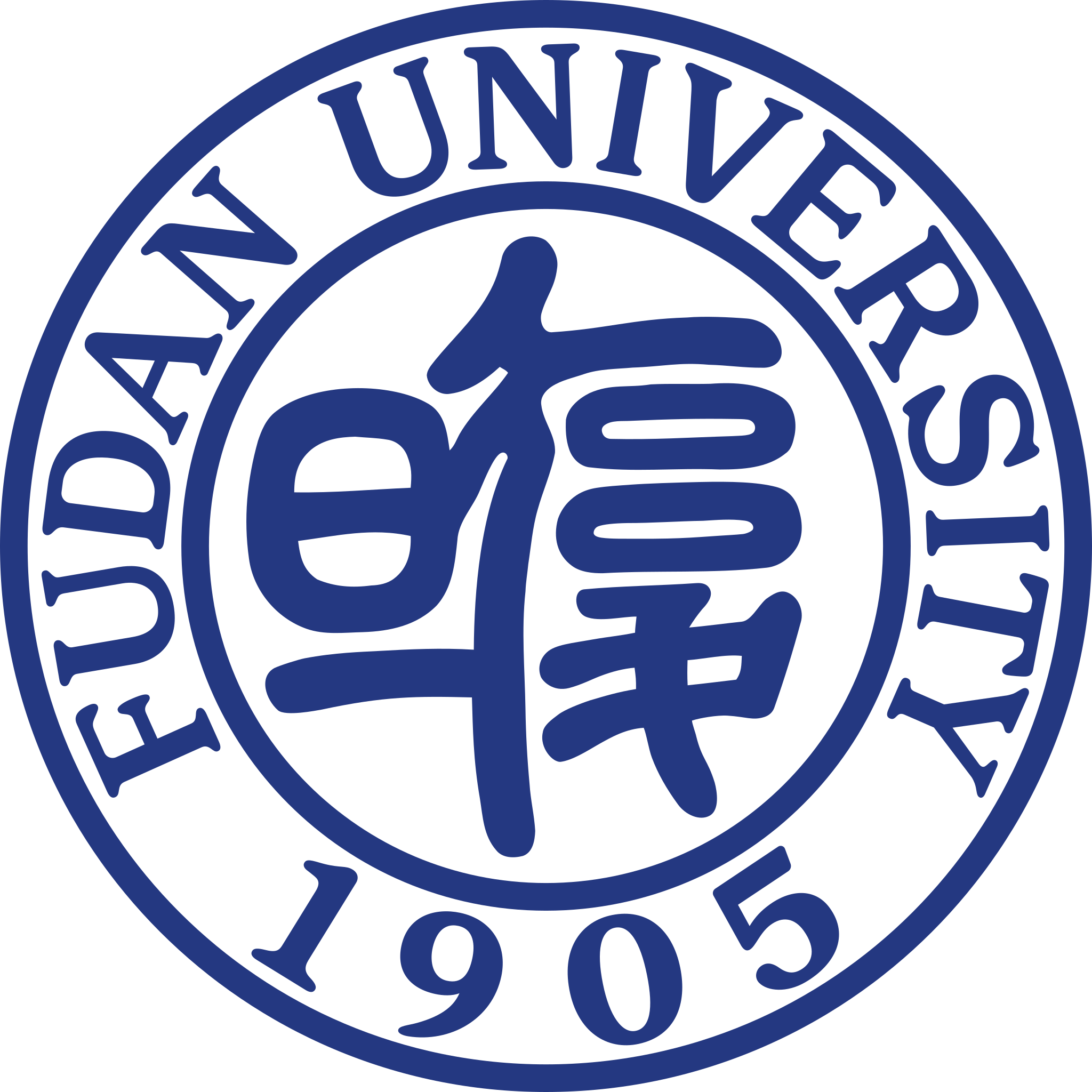 Fudan University logo