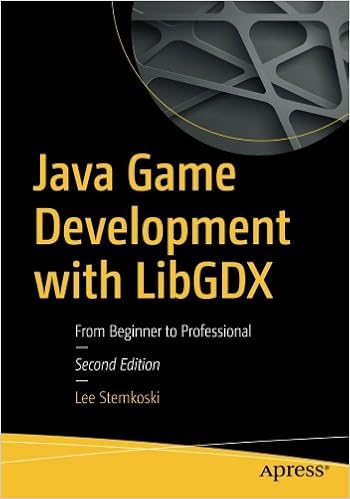 Book cover of "Java Game Development with LibGDX by Lee Stemkoski"