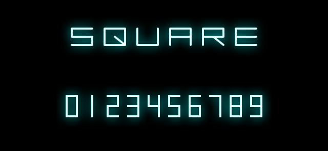 SquareFont