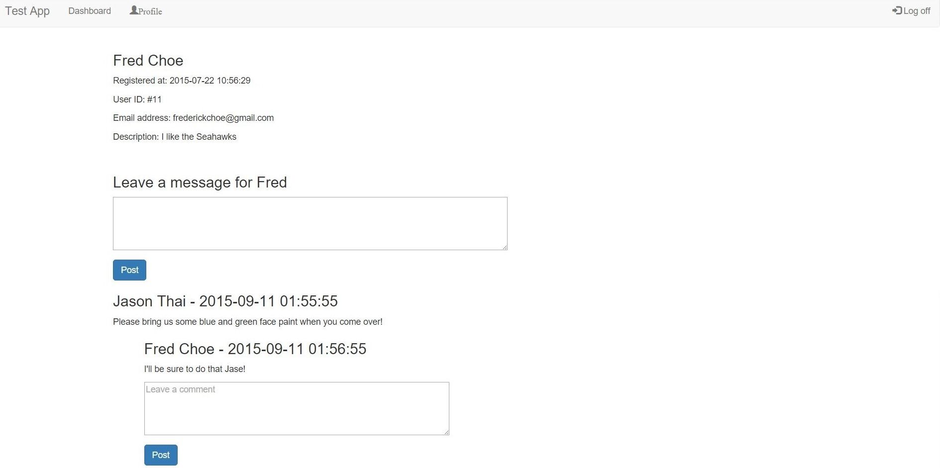 GitHub - derferickc/User_Dashboard: PHP and Codeigniter. Platform to ...