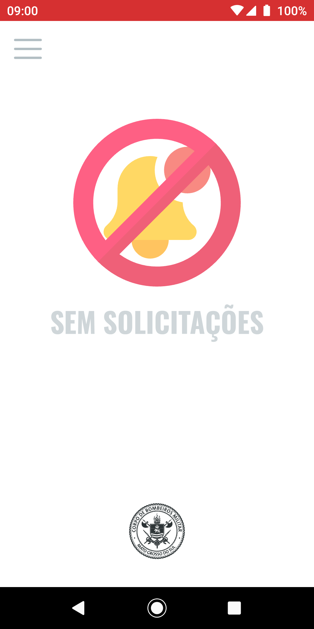 Sem solicitações