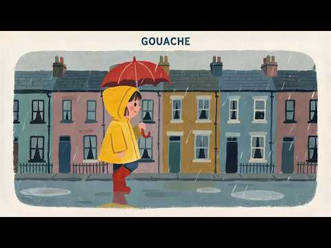 Watch the Gouache Picture Book demo