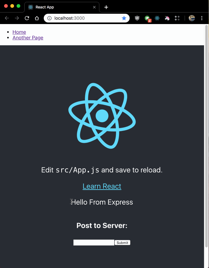 React Production Deploy Demo App