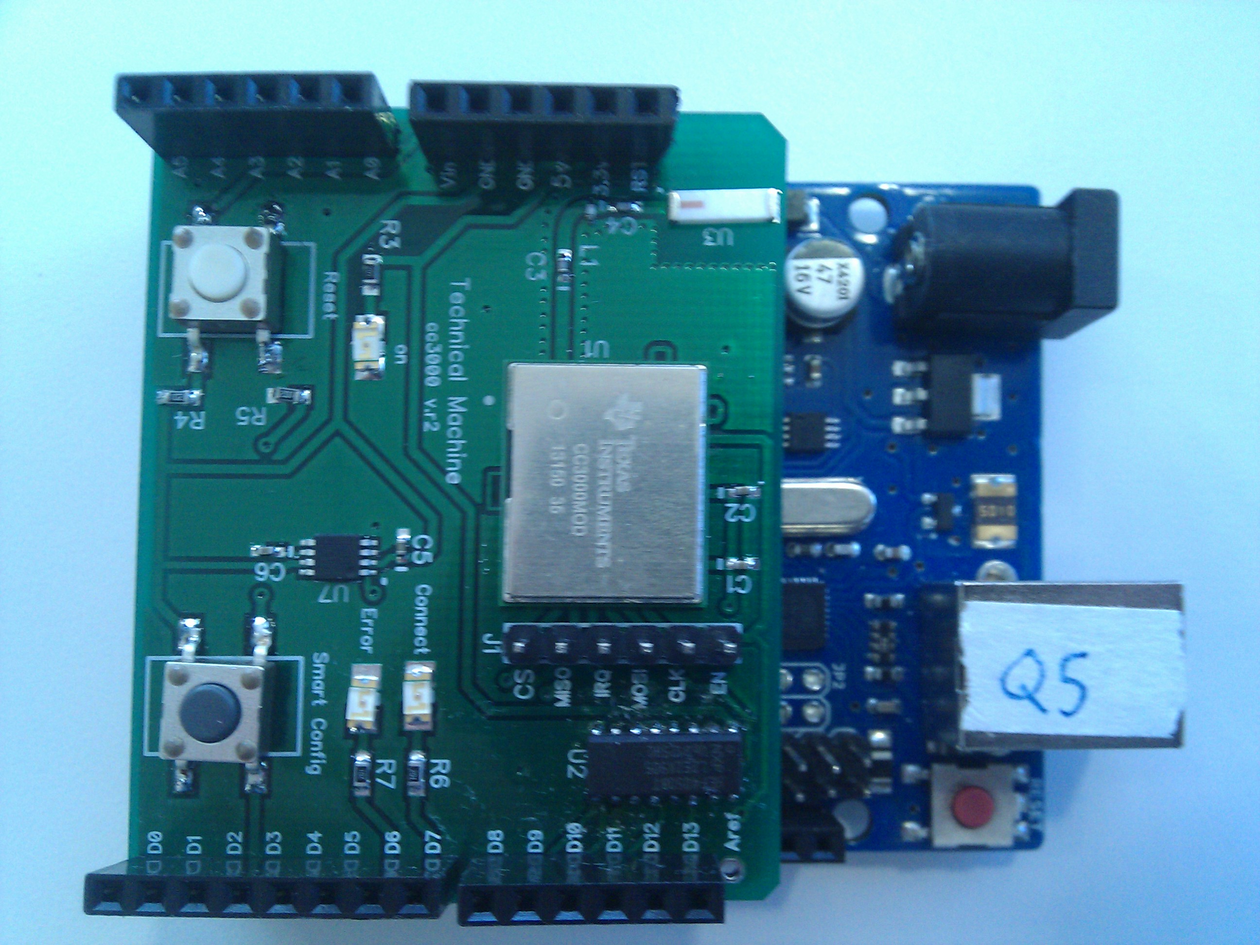 arduino cc3000 shield