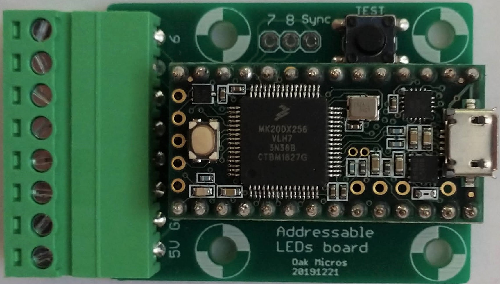 Oak Micros PAL board