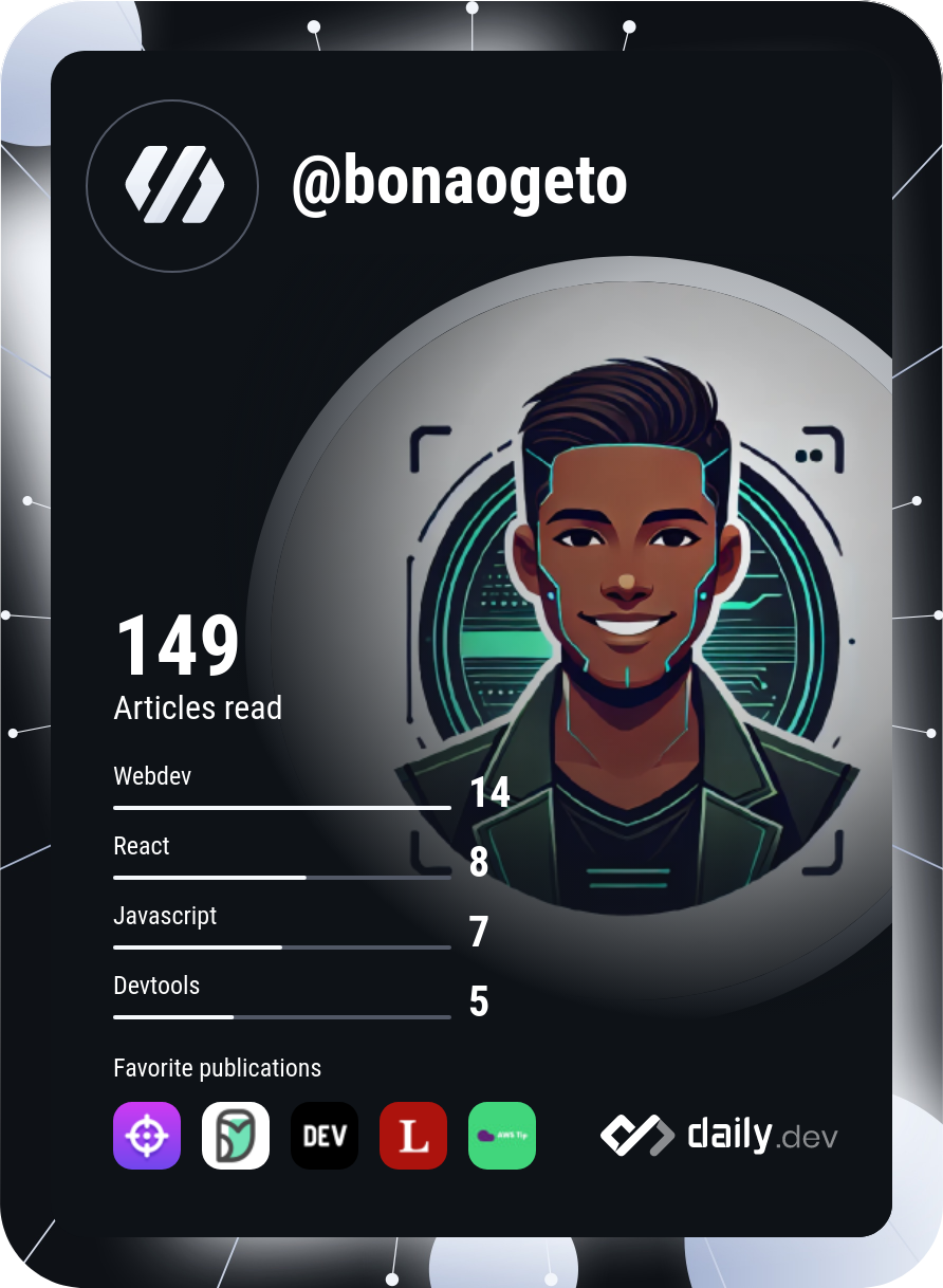 Bonaventure Ogeto's Dev Card