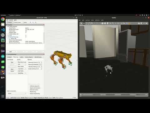 OK1 Robot - Quadruped Robot Gazebo Simulation