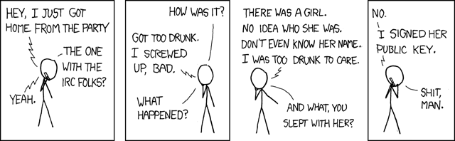 xkcd : web of trust + responsible behavior