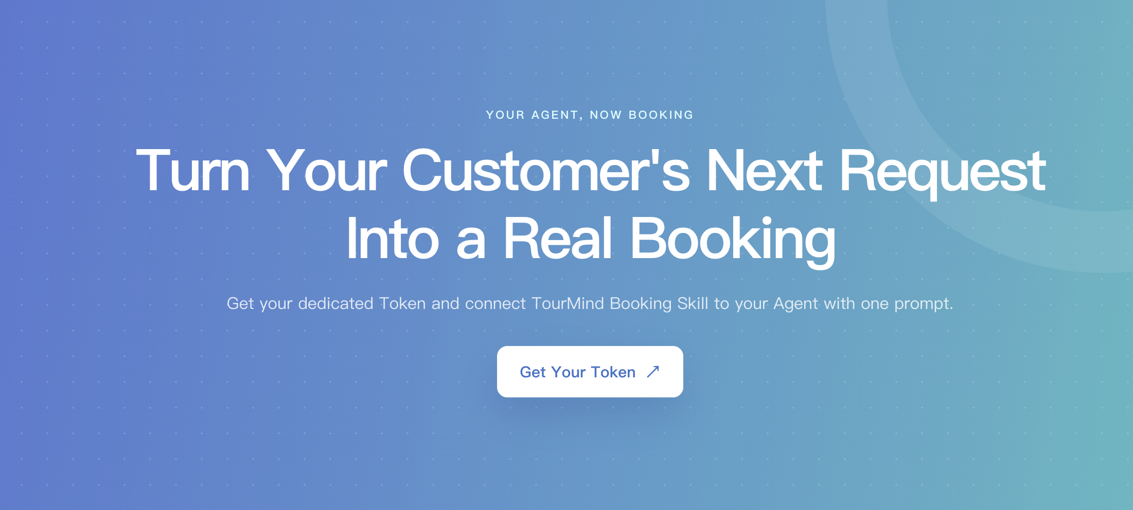 TourMind Booking Skills — Get Your Token