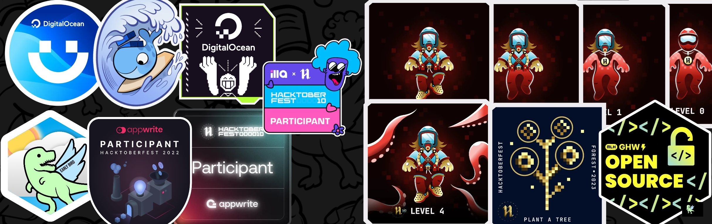 An image of @chaitanyaputhran's Holopin badges