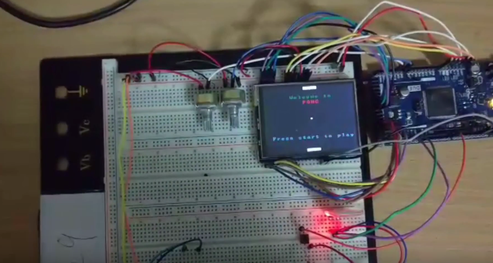 image of arduino with pong