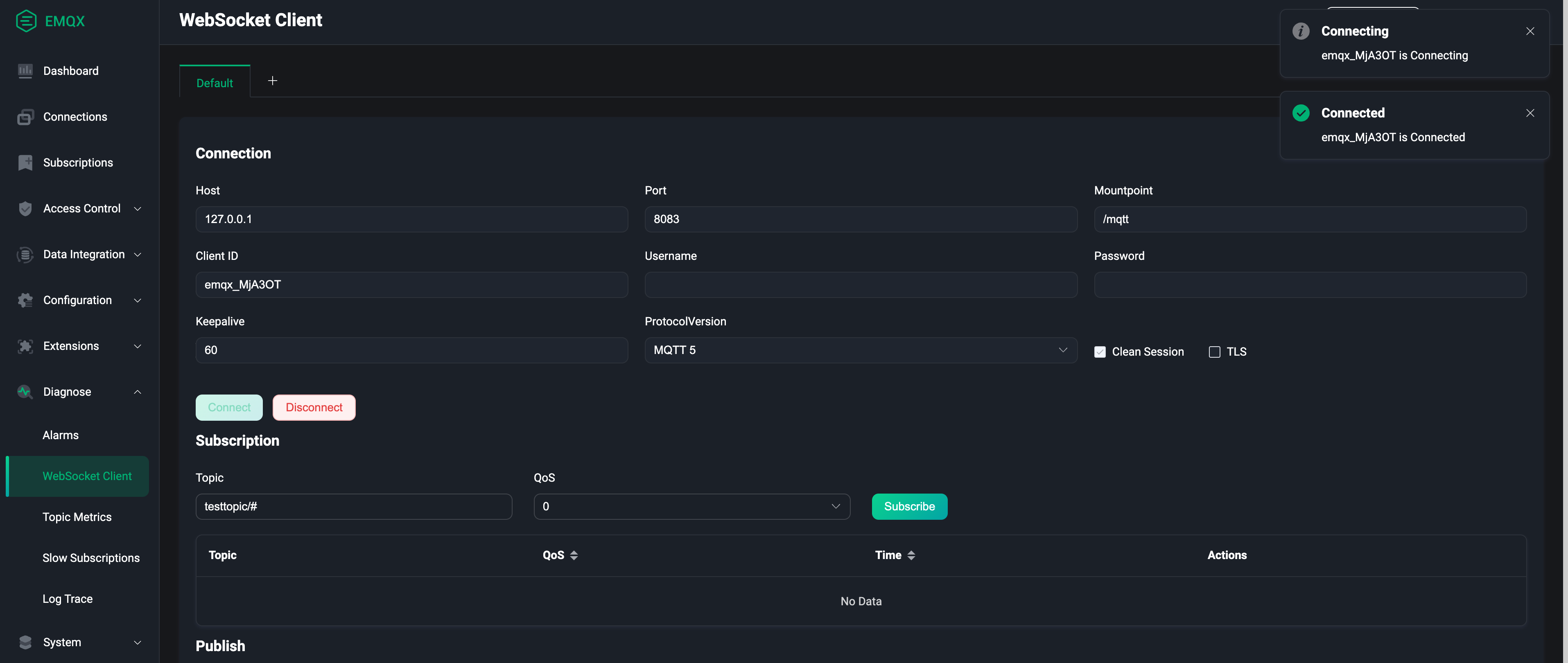 Connect to MQTT Broker 2