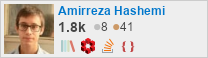 profile for Amirreza Hashemi on Stack Exchange, a network of free, community-driven Q&A sites