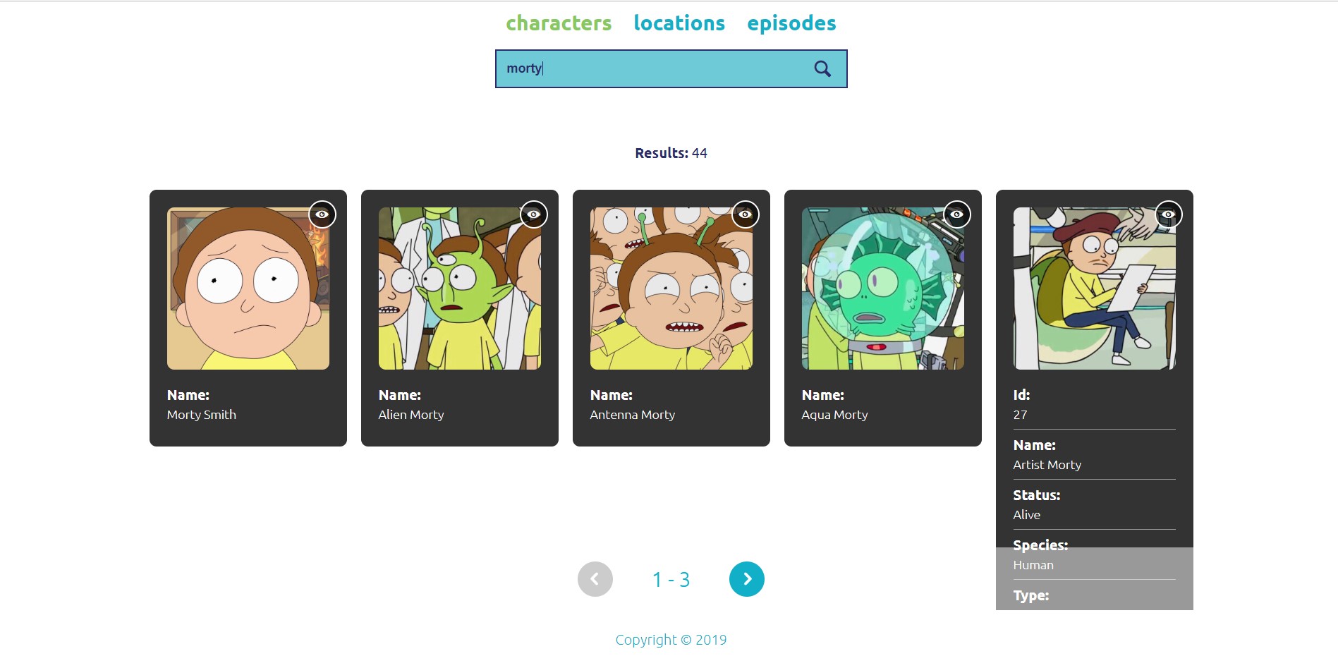 App Rick and Morty - Image 4