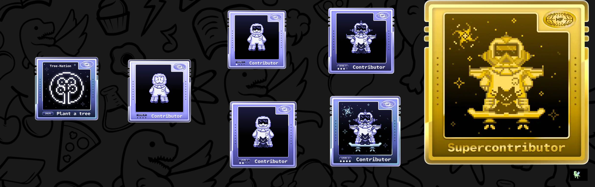 An image of @madipadigemanishkumar's Holopin badges, which is a link to view their full Holopin profile