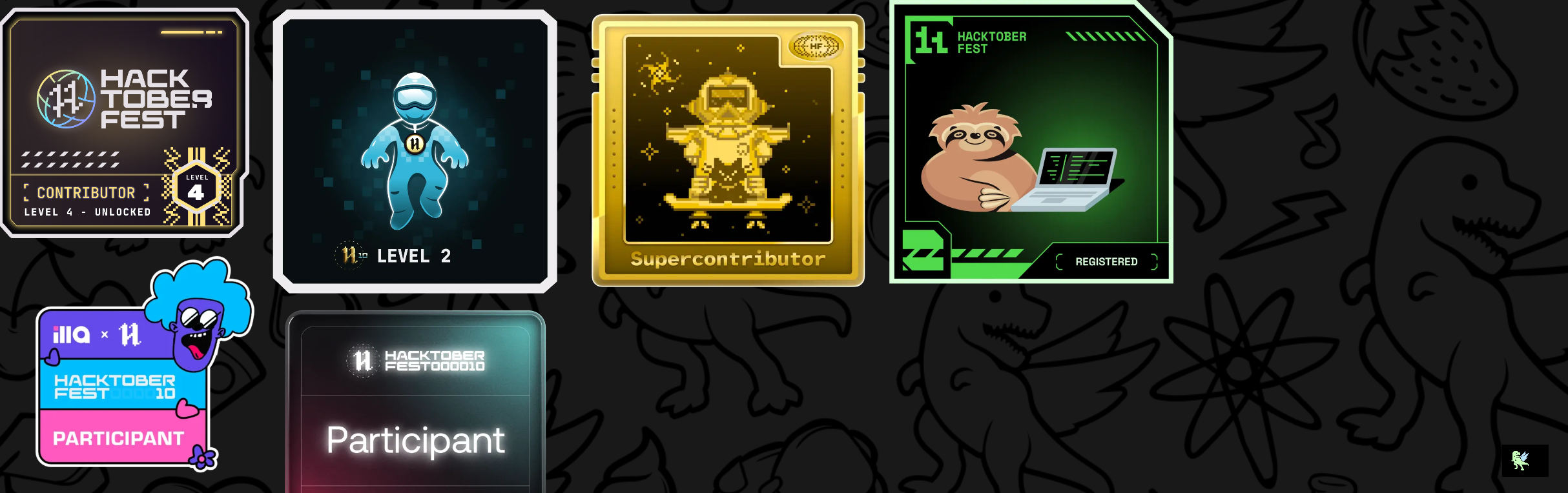 @tommie1001's Holopin board