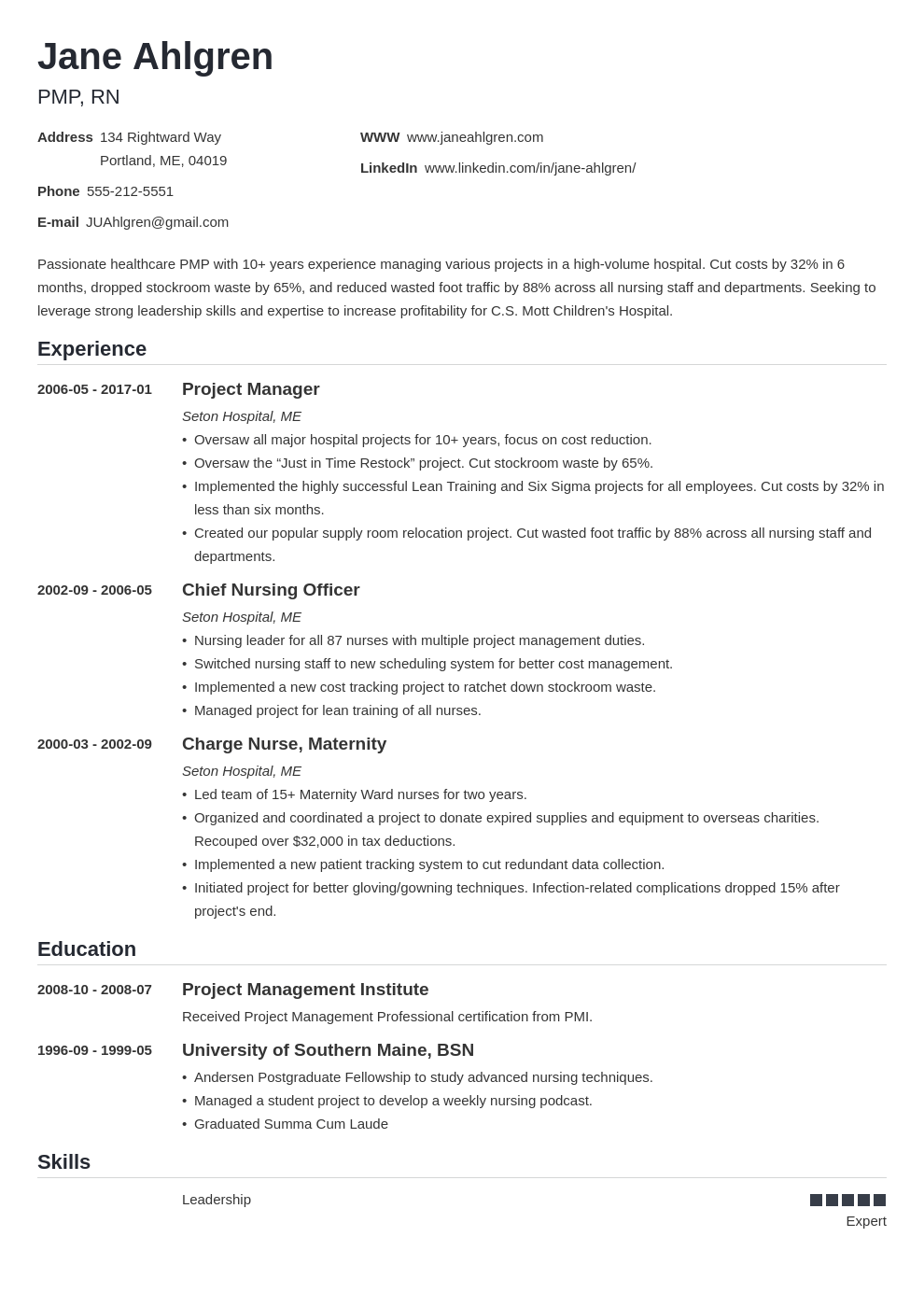 Quick-CV