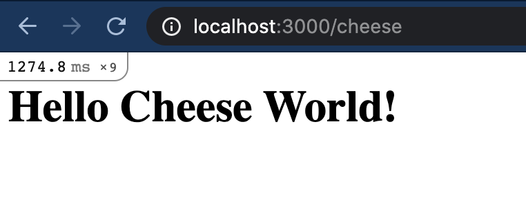 cheese html page
