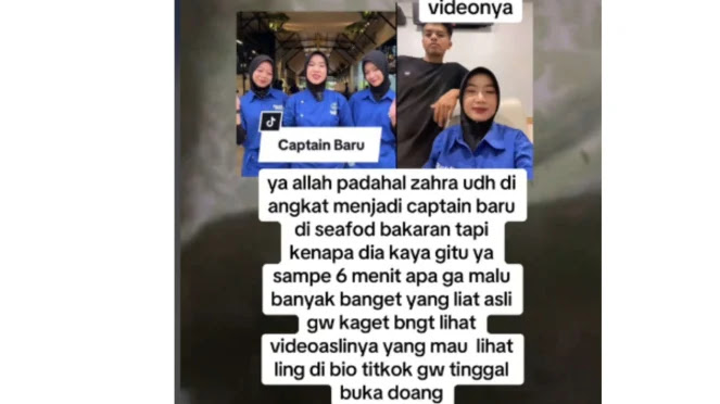 Zahra Seafood Bakaran Viral Video