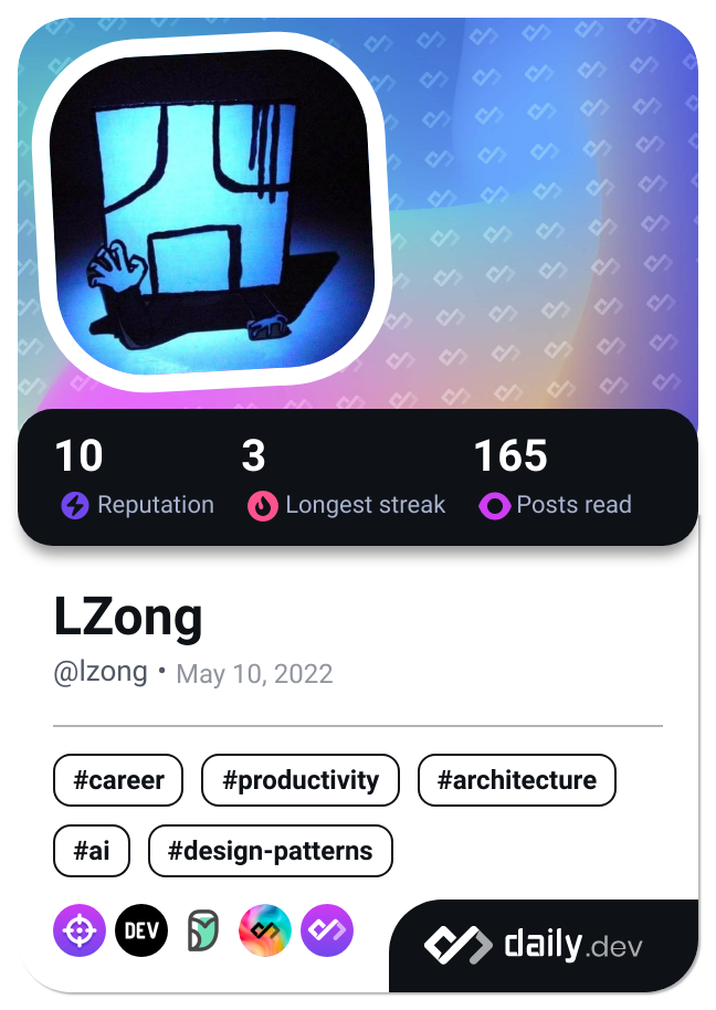 LZong's Dev Card