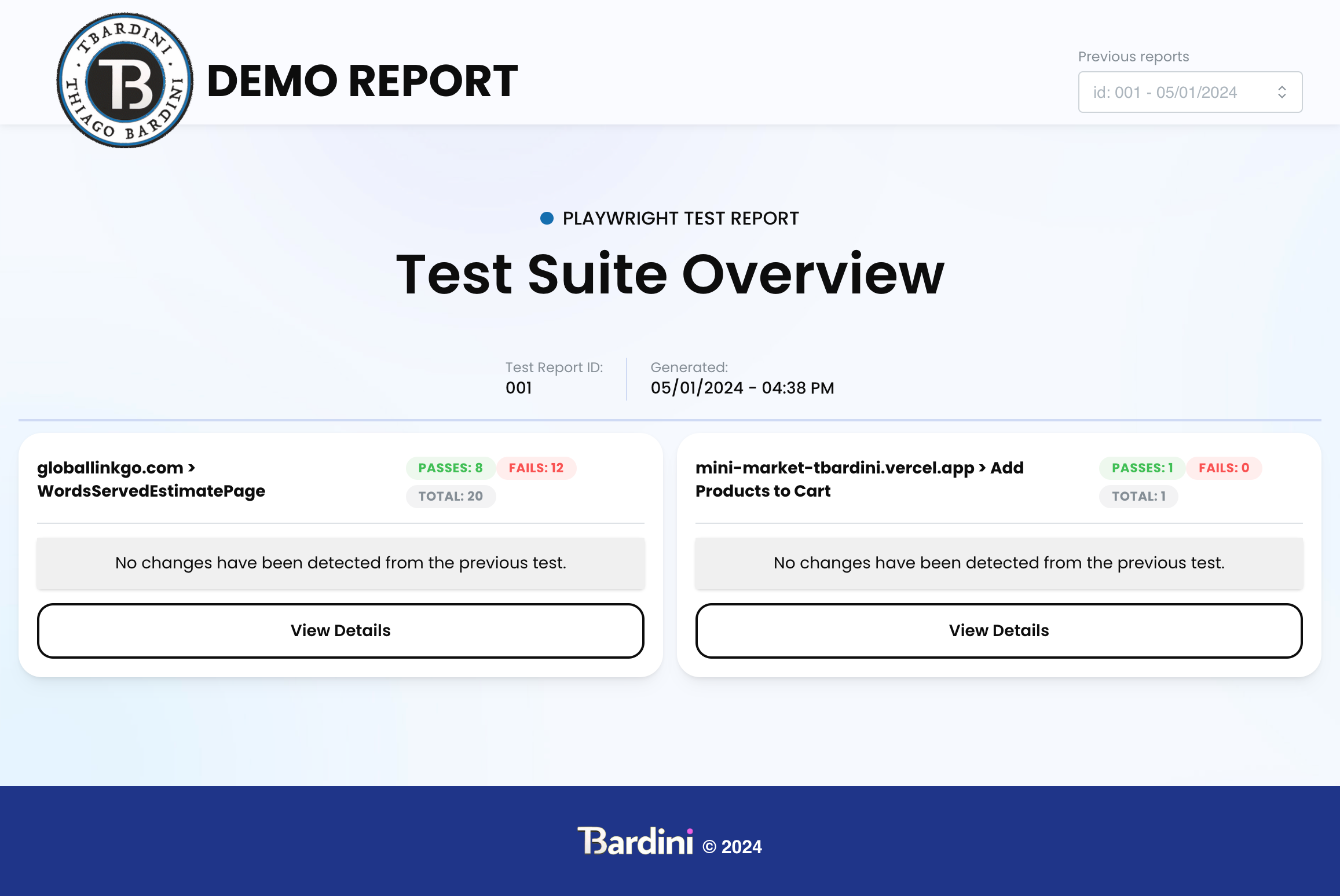 Custom Report