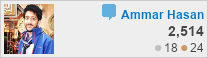 profile for Ammar Hasan at Stack Overflow, Q&A for professional and enthusiast programmers