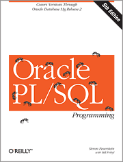 Oracle PL/SQL Programming 5th Edition, by Steven Feuerstein