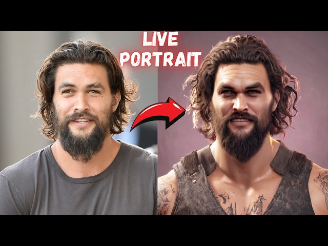 Animate Static Photos into Talking Videos with LivePortrait AI Compose Perfect Expressions Fast