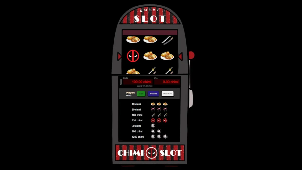 EXAMPLE VIDEO OF SLOT MACHINE