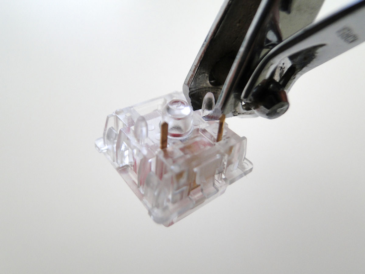 Remove PCB mount plastic pins