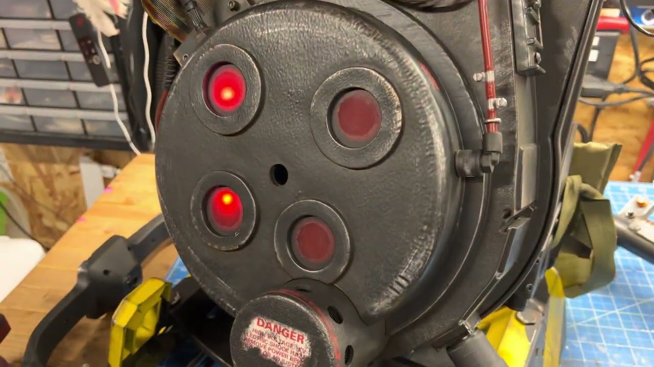 Haslab Proton Pack Arduino Powered Walkthrough Video