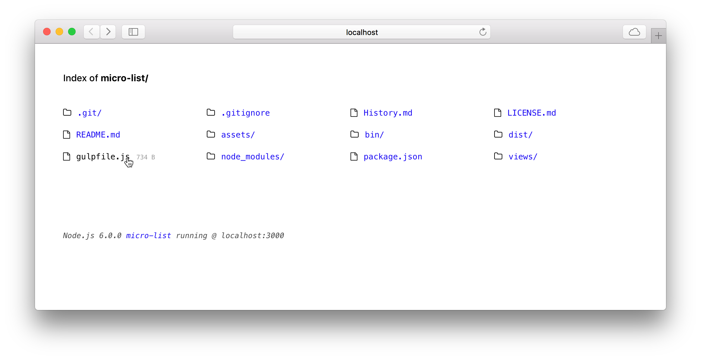 GitHub - scshepard/micro-list: Single-command HTTP directory listing ...