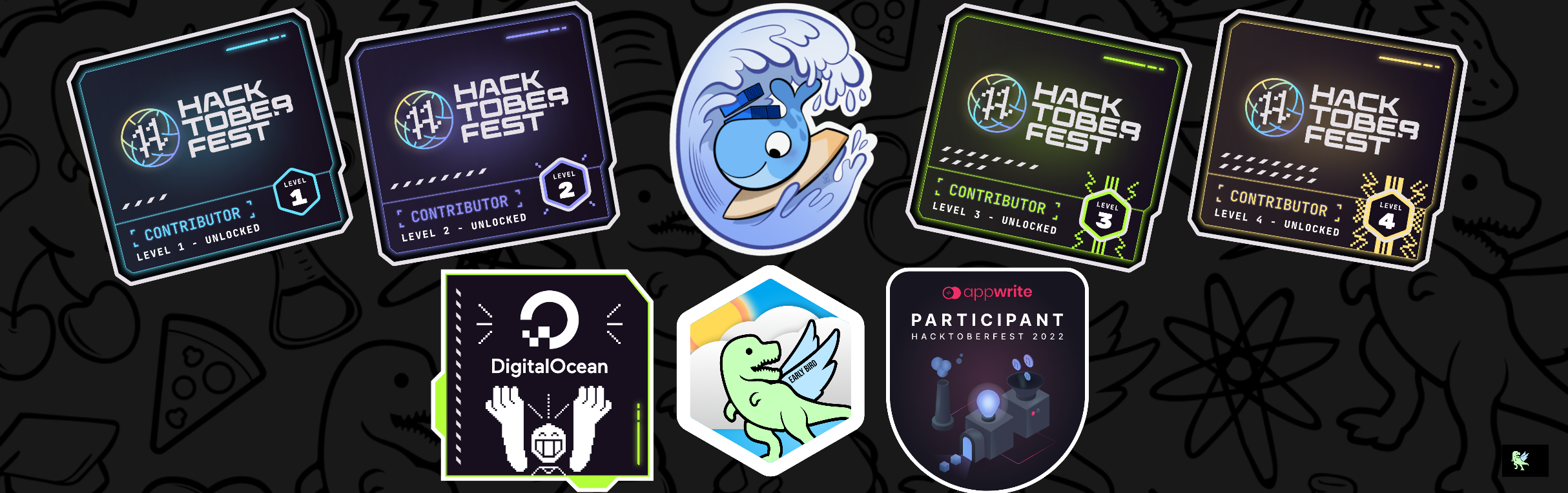 @nitindixit's Holopin board