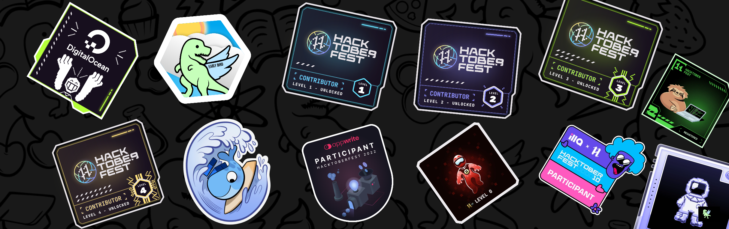 Pranav Choudhary's Holopin Badges - Digital Achievement Collection